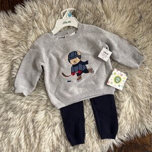 NWT 2 Piece Set Little Me Sweater